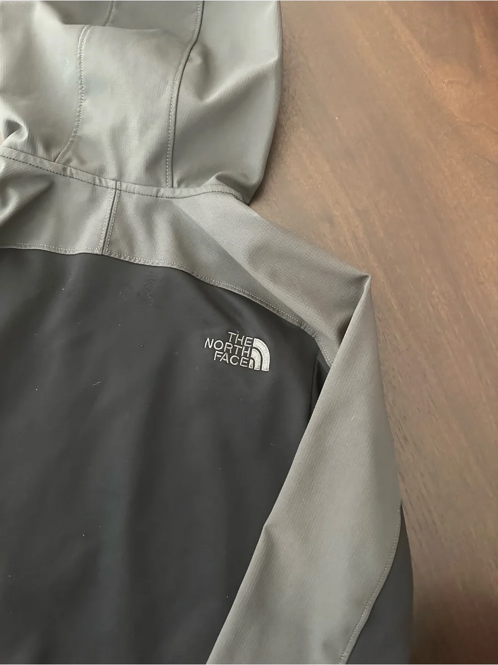 The North Face Mens Tenacious Hybrid Full Zip Softshell Fleece Hoodie Jacket M